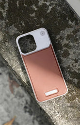 ✨Magsafe Magnetic Metal Leather Frameless Fragrance Phone Case For iPhone✨